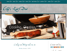 Tablet Screenshot of chefslastdiet.com